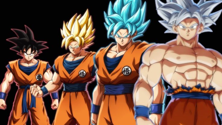(Dbfz) Evolution of goku